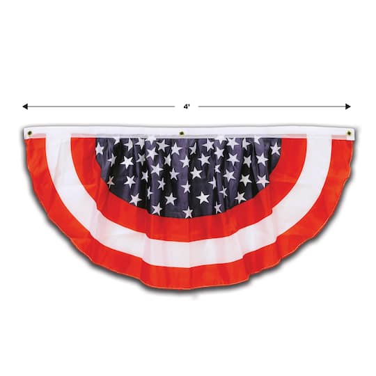 Beistle 4ft. Stars & Stripes Fabric Bunting